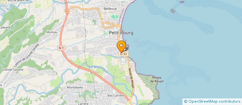 localisation de l'entreprise MONSIEUR YANNICK LINE FERNANDEZ  PETIT-BOURG