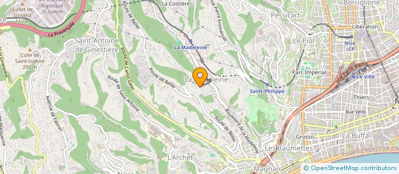 localisation de l'entreprise MONSIEUR YANNICK LIPARI à NICE