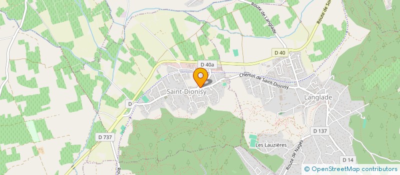 localisation de l'entreprise MONSIEUR YANNICK LIRON à SAINT-DIONISY