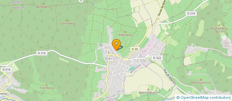 localisation de l'entreprise MONSIEUR YANNICK LOGER  BRSCH