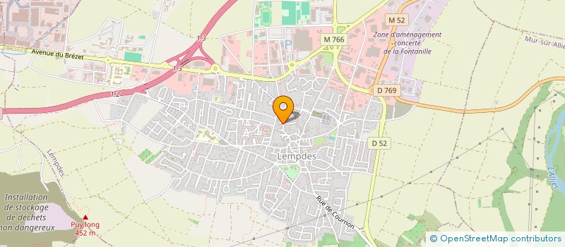 localisation de l'entreprise MONSIEUR YANNICK LOISON  LEMPDES