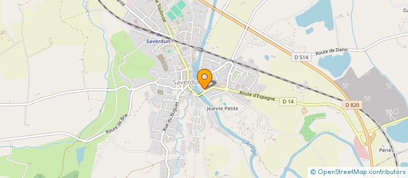 localisation de l'entreprise MONSIEUR YANNICK LOMRE à MIREPOIX