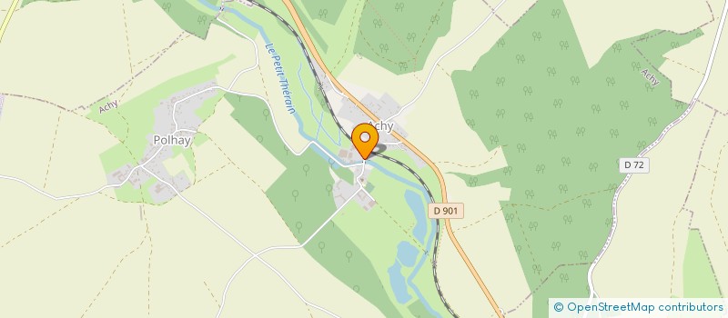 localisation de l'entreprise MONSIEUR YANNICK LUKACIK  ACHY