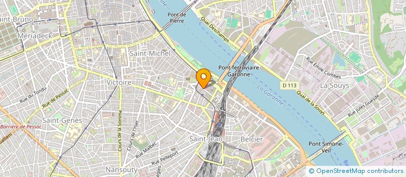 localisation de l'entreprise MONSIEUR YANNICK MAHOUTO  BORDEAUX