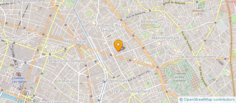 localisation de l'entreprise MONSIEUR YANNICK MAIGNIEN  PARIS