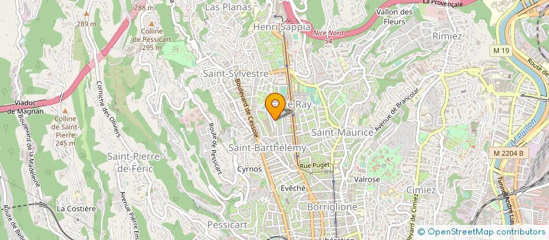 localisation de l'entreprise MONSIEUR YANNICK MARASOVIC à NICE