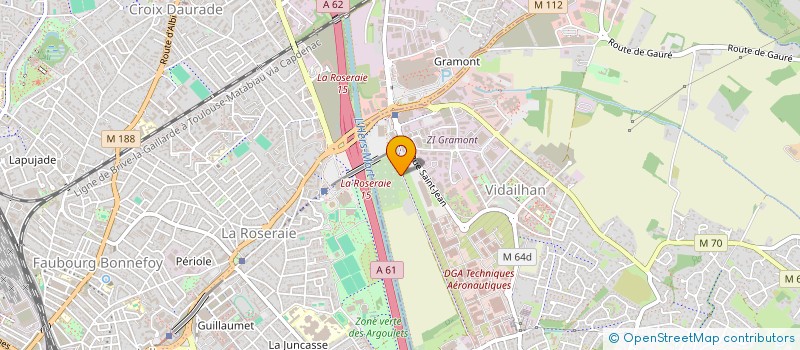 localisation de l'entreprise MONSIEUR YANNICK MARCEL  BALMA