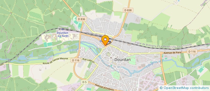 localisation de l'entreprise MONSIEUR YANNICK MARIE à DOURDAN