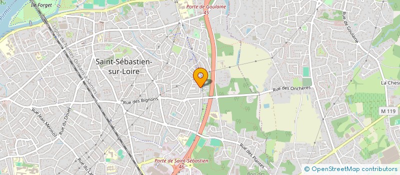 localisation de l'entreprise MONSIEUR YANNICK MARTEL  SAINT-SEBASTIEN-SUR-LOIRE