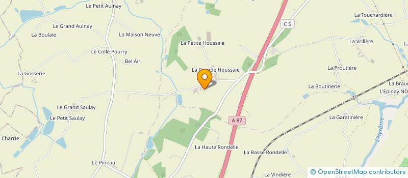 localisation de l'entreprise MONSIEUR YANNICK MARTIN à CHEMILLE-EN-ANJOU