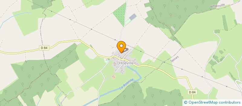 localisation de l'entreprise MONSIEUR YANNICK MARTIN  HOEVILLE