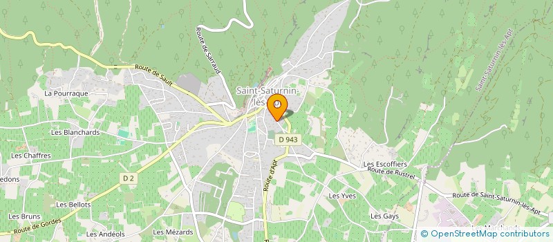 localisation de l'entreprise MONSIEUR YANNICK MARTOGLIO  SAINT-SATURNIN-LES-APT