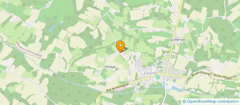 localisation de l'entreprise MONSIEUR YANNICK MARTUING  ESTANG