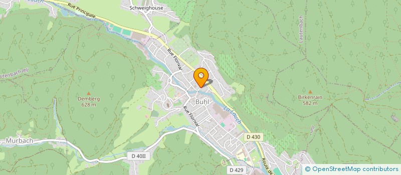 localisation de l'entreprise MONSIEUR YANNICK MATISSE  LAUTENBACH