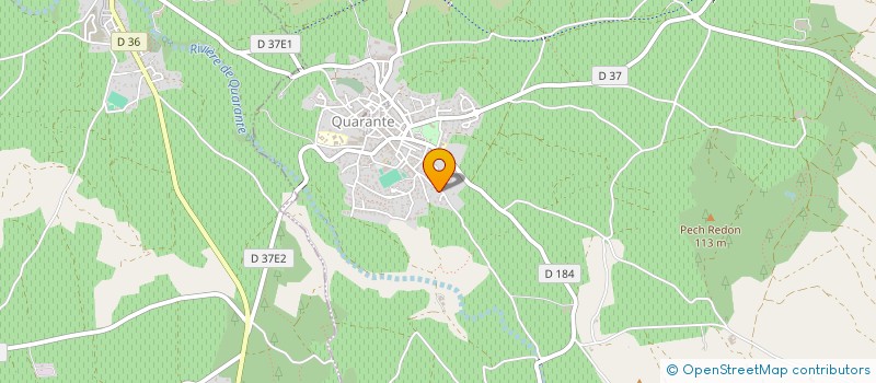 localisation de l'entreprise MONSIEUR YANNICK MAUREL  CAPESTANG