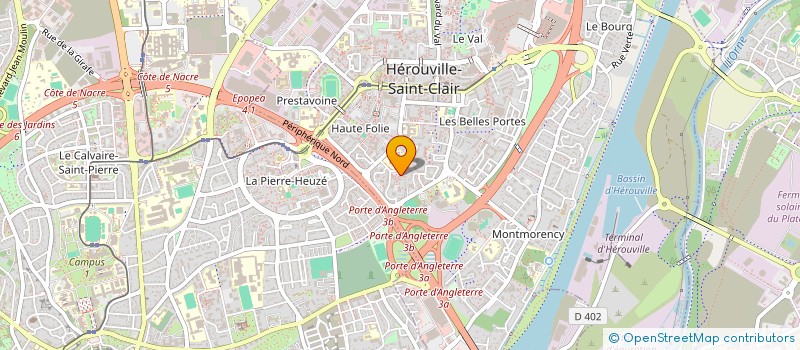 localisation de l'entreprise MONSIEUR YANNICK MBALLA à HEROUVILLE SAINT CLAIR