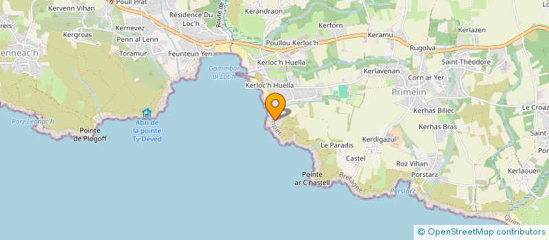 localisation de l'entreprise MONSIEUR YANNICK MENER  PRIMELIN