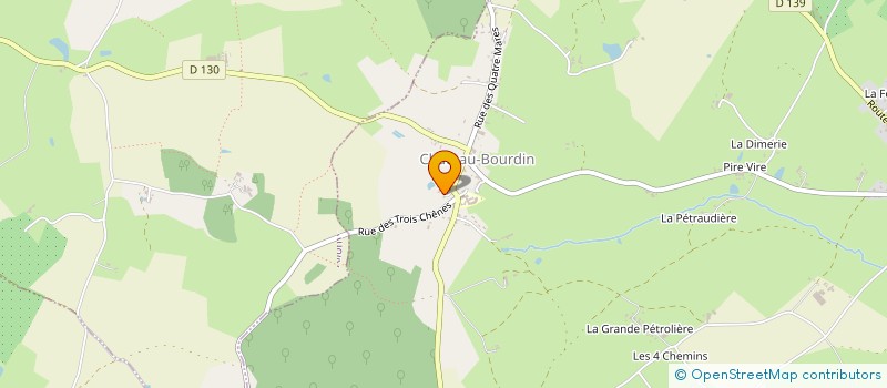 localisation de l'entreprise MONSIEUR YANNICK METAYER  SAINT-PARDOUX-SOUTIERS