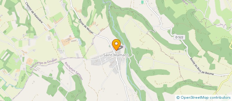 localisation de l'entreprise MONSIEUR YANNICK MEUNIER  ROCHEFORT-SAMSON