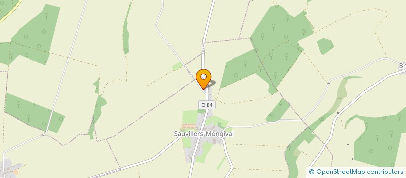 localisation de l'entreprise MONSIEUR YANNICK MEYER  SAUVILLERS-MONGIVAL