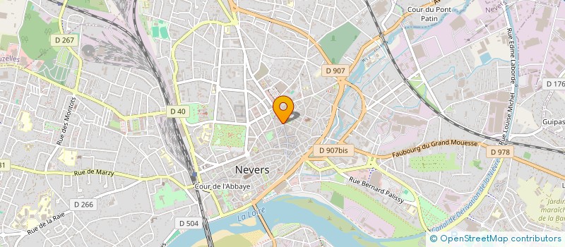 localisation de l'entreprise MONSIEUR YANNICK MEZIANI à NEVERS