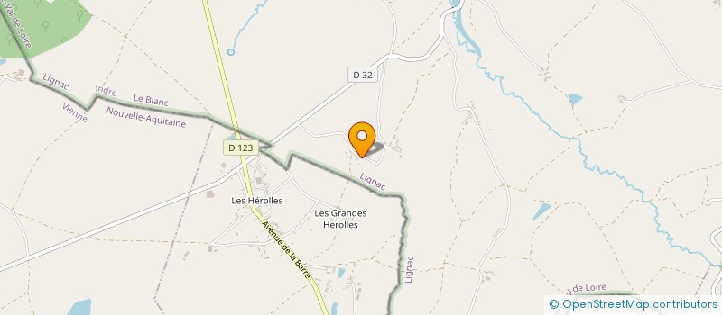 localisation de l'entreprise MONSIEUR YANNICK MICHON à LIGNAC