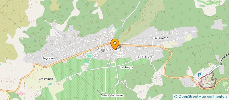 localisation de l'entreprise MONSIEUR YANNICK MICHON à CUGES-LES-PINS