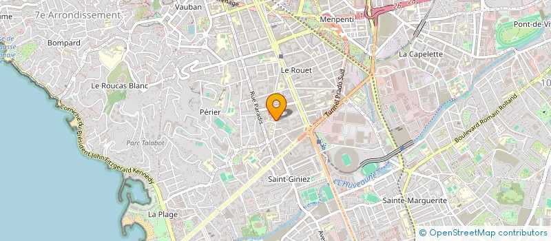 localisation de l'entreprise MONSIEUR YANNICK MILHAUD à MARSEILLE