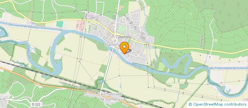 localisation de l'entreprise MONSIEUR YANNICK MILLOT  DAMERY