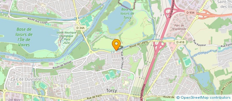 localisation de l'entreprise MONSIEUR YANNICK MIRAMBET  TORCY