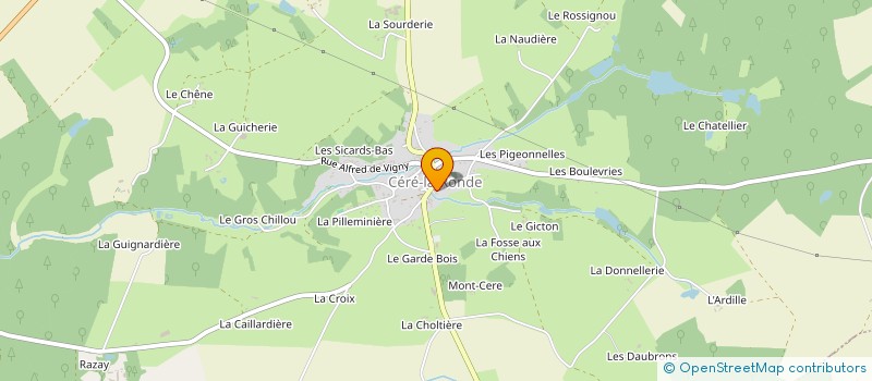 localisation de l'entreprise MONSIEUR YANNICK MOLINIER à CERE-LA-RONDE