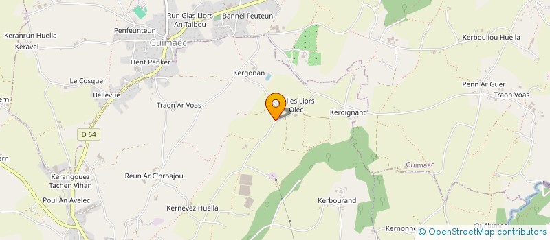 localisation de l'entreprise MONSIEUR YANNICK MONCUS  LANMEUR