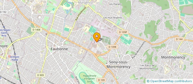 localisation de l'entreprise MONSIEUR YANNICK MORA  SOISY SS MONTMORENCY