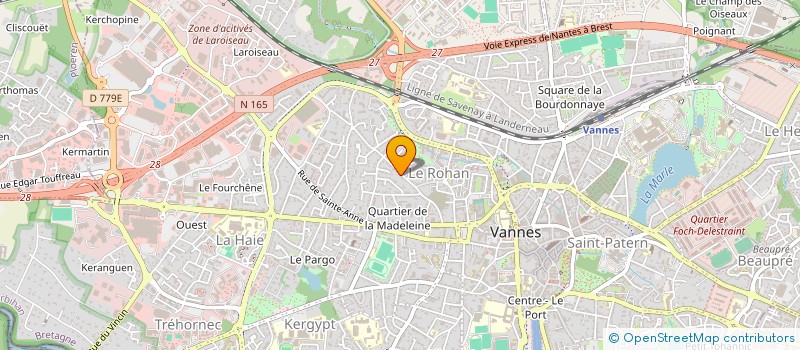 localisation de l'entreprise MONSIEUR YANNICK MORTIER à VANNES