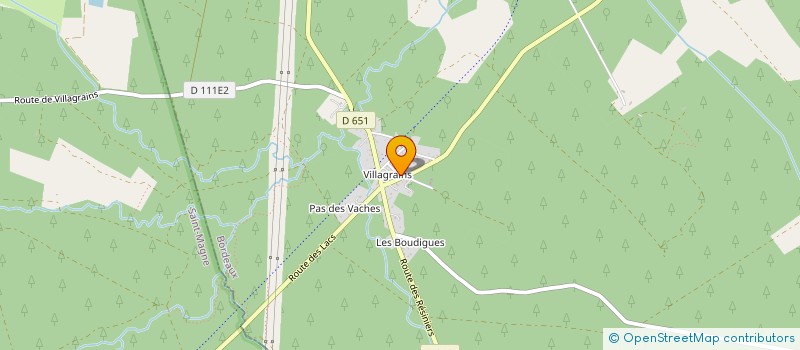 localisation de l'entreprise MONSIEUR YANNICK MOUHE  CABANAC-ET-VILLAGRAINS