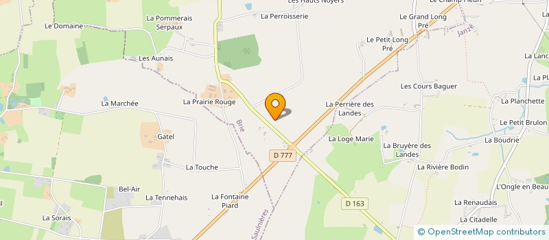 localisation de l'entreprise MONSIEUR YANNICK MOUSSAULT  PIRE-CHANCE