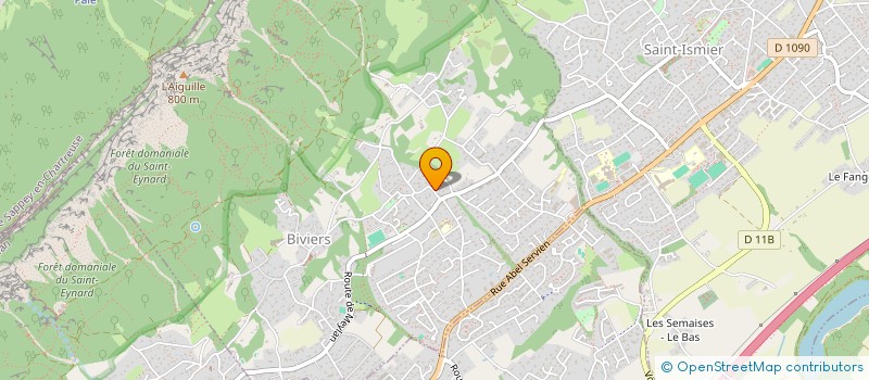 localisation de l'entreprise MONSIEUR YANNICK MURRY  BIVIERS
