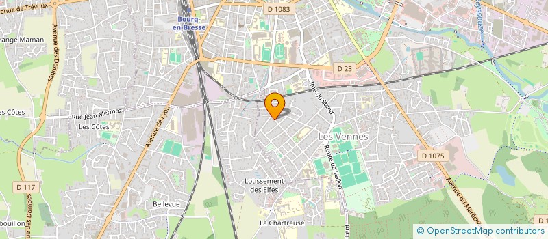 localisation de l'entreprise MONSIEUR YANNICK MYARD à BOURG-EN-BRESSE