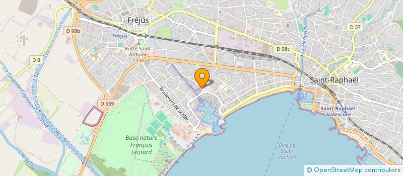 localisation de l'entreprise MONSIEUR YANNICK N GOALA  FREJUS