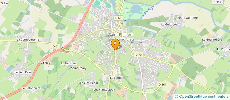 localisation de l'entreprise MONSIEUR YANNICK NEUDER  SAINT-PHILBERT-DE-GRAND-LIEU