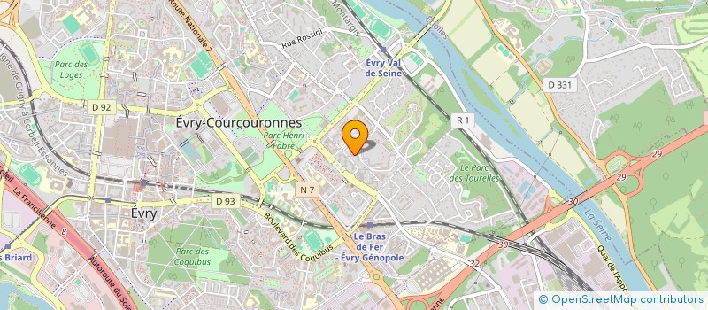 localisation de l'entreprise MONSIEUR YANNICK NOUPEU à EVRY-COURCOURONNES