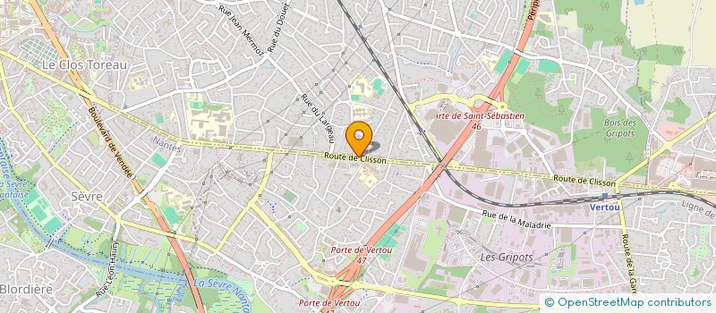 localisation de l'entreprise MONSIEUR YANNICK OLICHON  SAINT-SEBASTIEN-SUR-LOIRE