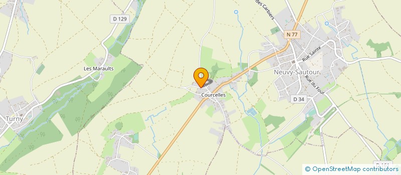 localisation de l'entreprise MONSIEUR YANNICK OTHON  NEUVY-SAUTOUR