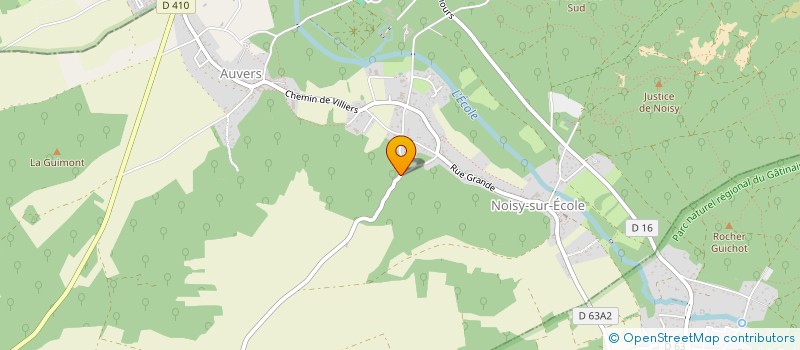 localisation de l'entreprise MONSIEUR YANNICK OVEN  NOISY-SUR-ECOLE