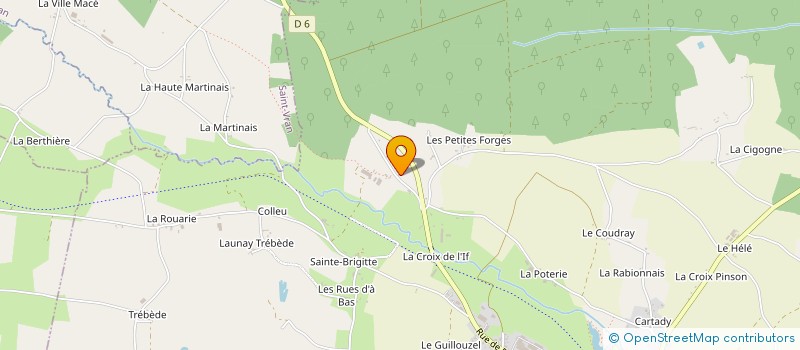 localisation de l'entreprise MONSIEUR YANNICK PACHEU  MERDRIGNAC