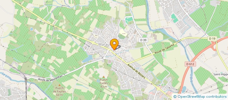 localisation de l'entreprise MONSIEUR YANNICK PACHOT  MARAUSSAN