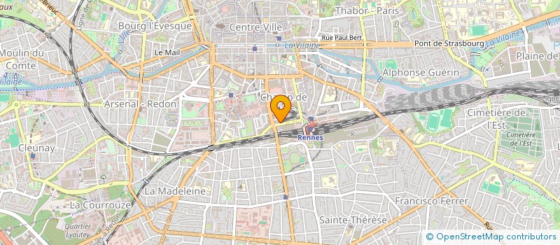 localisation de l'entreprise MONSIEUR YANNICK PANSART à RENNES
