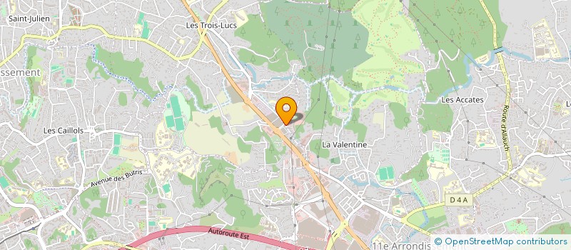 localisation de l'entreprise MONSIEUR YANNICK PARIENTI-TAULIER  LA MOTTE-D'AIGUES