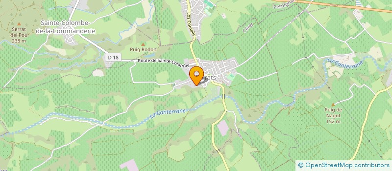 localisation de l'entreprise MONSIEUR YANNICK PARRO  TERRATS