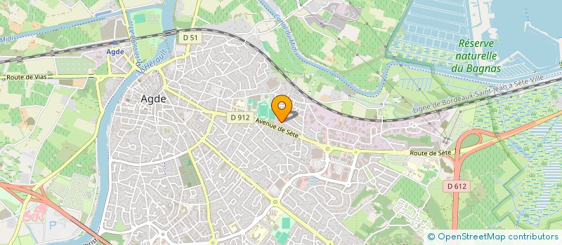 localisation de l'entreprise MONSIEUR YANNICK PATRAC à AGDE